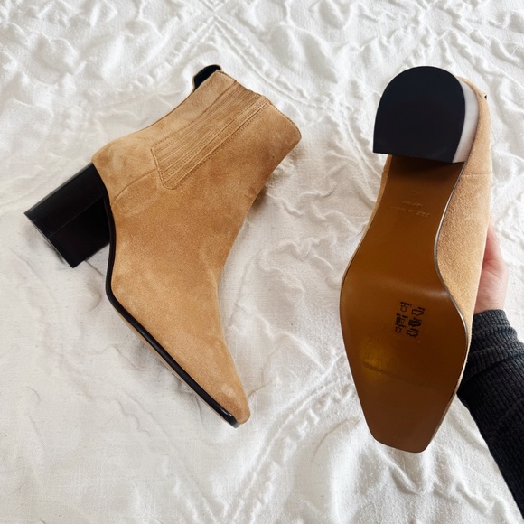 Rag & Bone Astra Suede Chelsea Booties Size - Picture 7 of 10